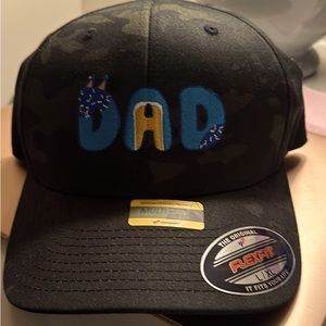 Embroidered Bluey Dad flexfit hat